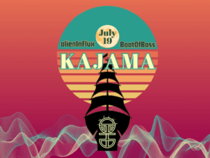 Silhouette of a tall ship