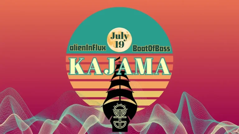 Silhouette of a tall ship