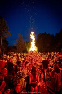 Bonfire starts