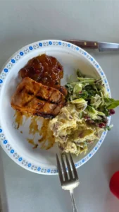 Nice BBQ dinner